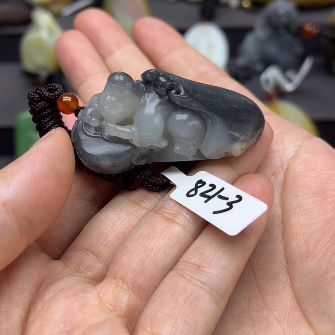 和田玉挂件未镶嵌