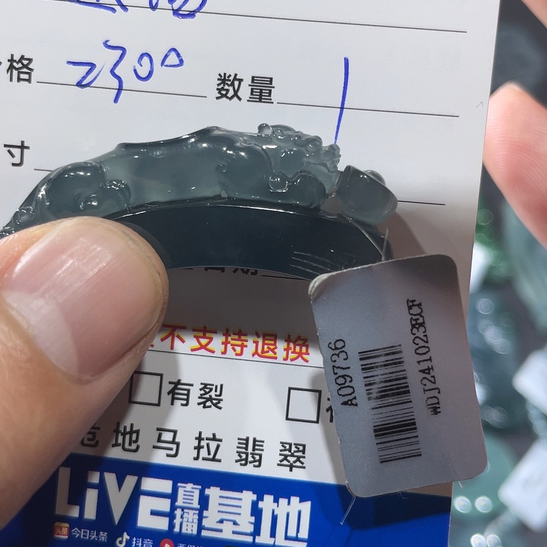 【闪购商品】翡翠挂件未镶嵌Ty0000241