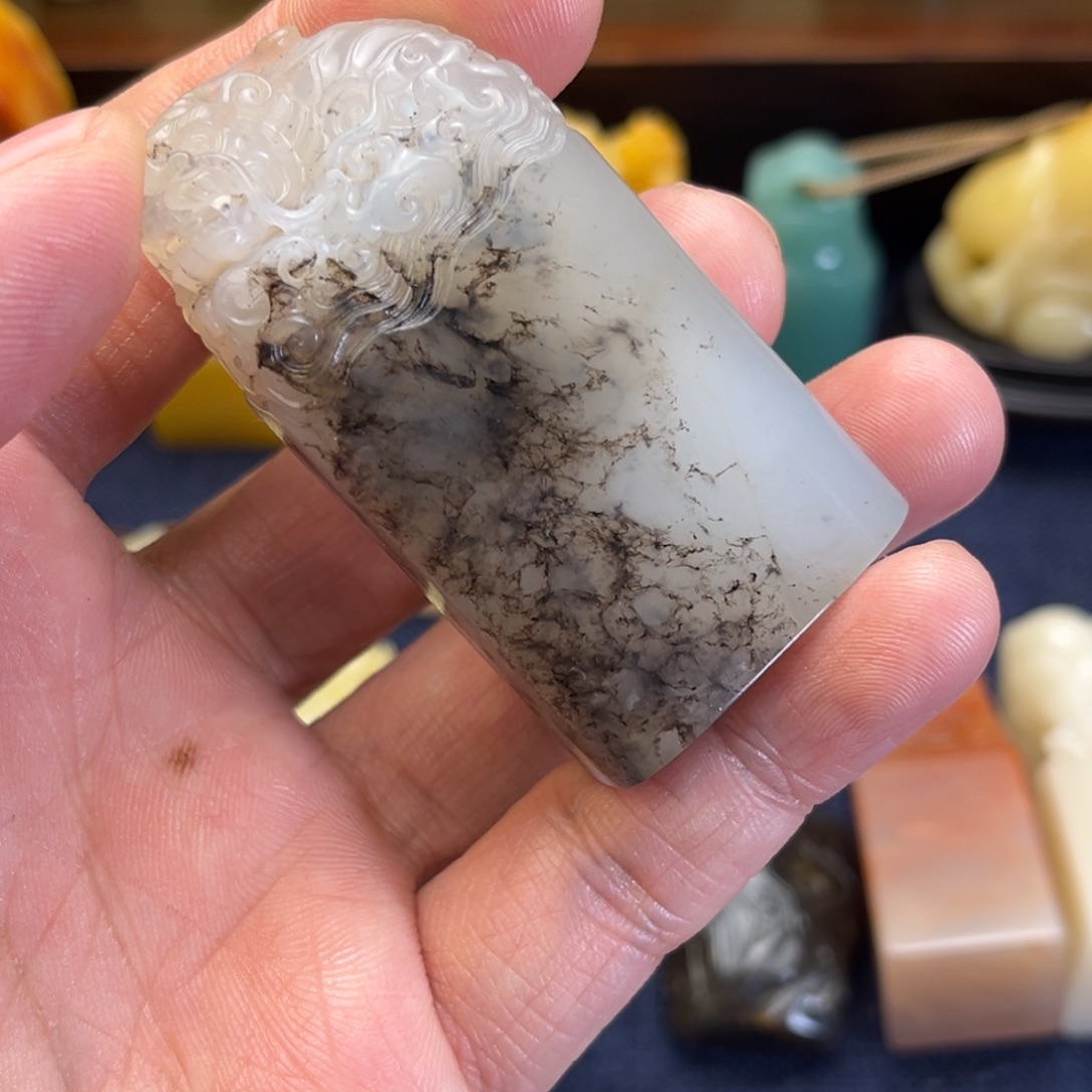 山***松寿山石印石寿山石