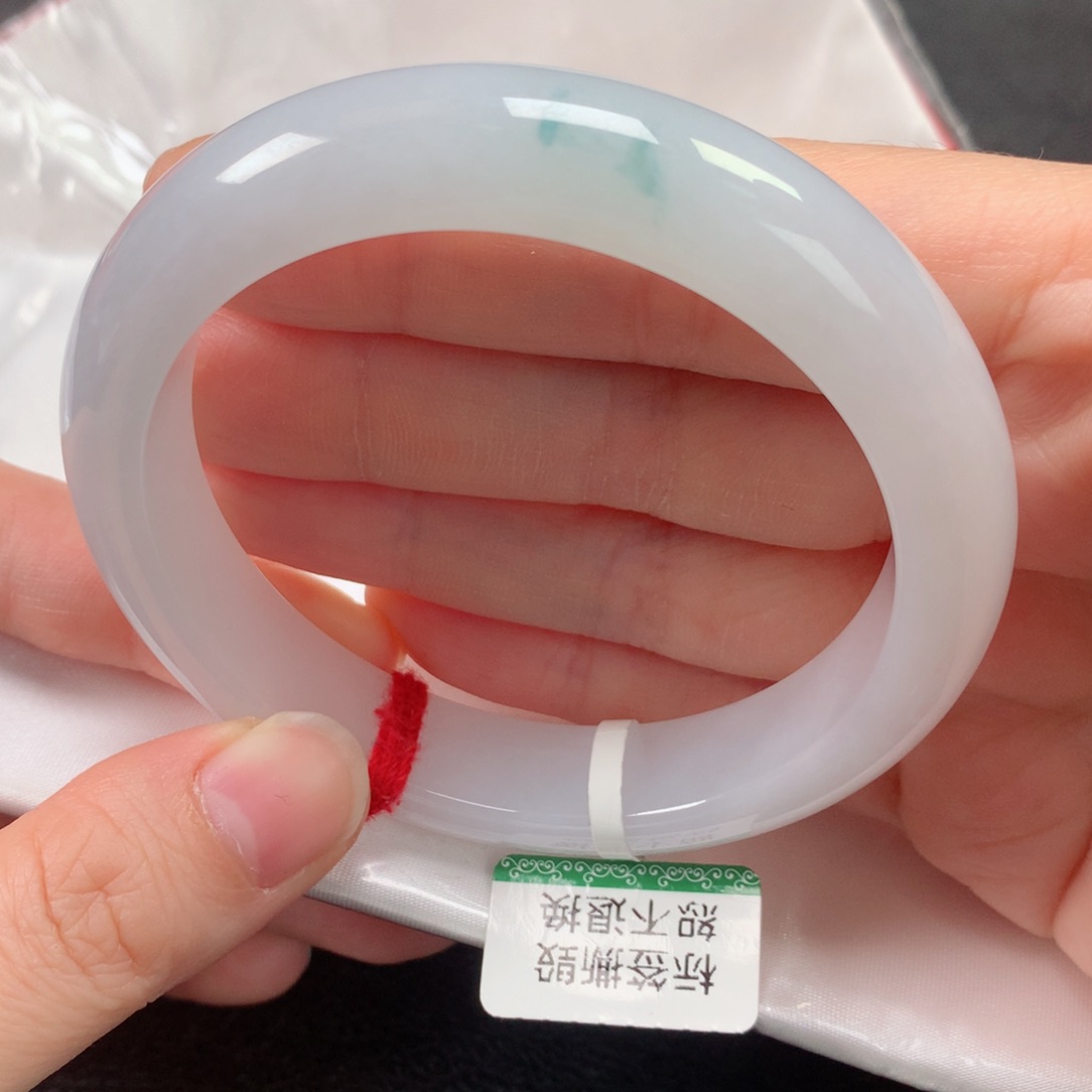 未镶嵌手镯翡翠缅甸天然翡翠手镯59