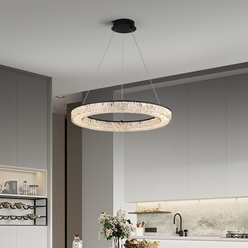 现代简约客厅吊灯意式轻奢高级感树脂大厅主灯2025新款餐厅吧台灯