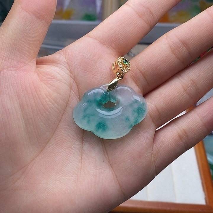 翡翠未镶嵌颈饰295手串