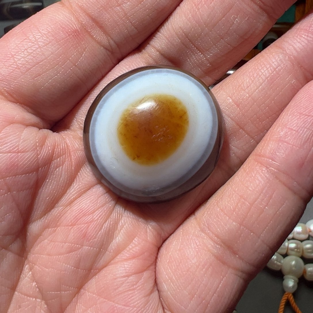 玛瑙/玉髓颈饰未镶嵌馒*