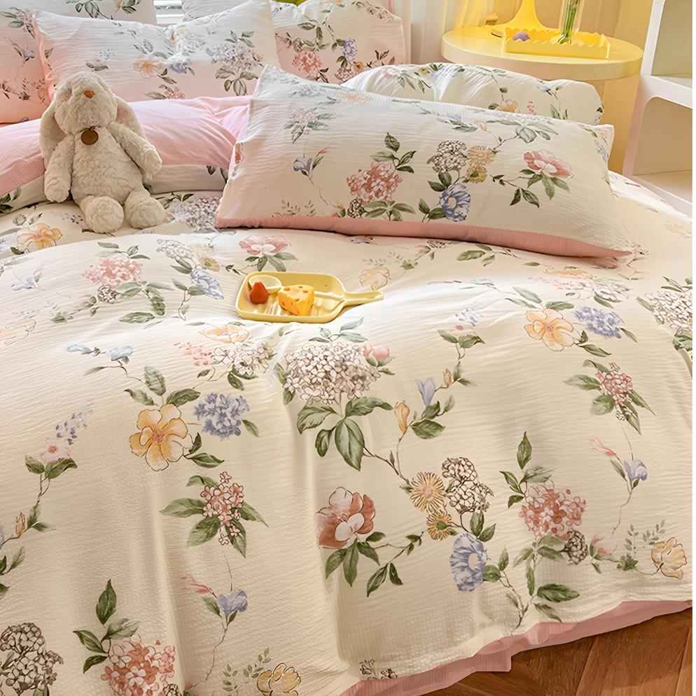 A类有氧提花泡泡棉四件套（220）