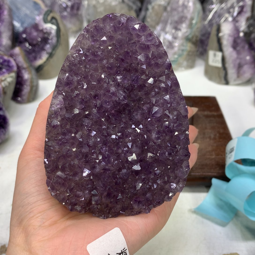 紫晶摆件未镶嵌水晶