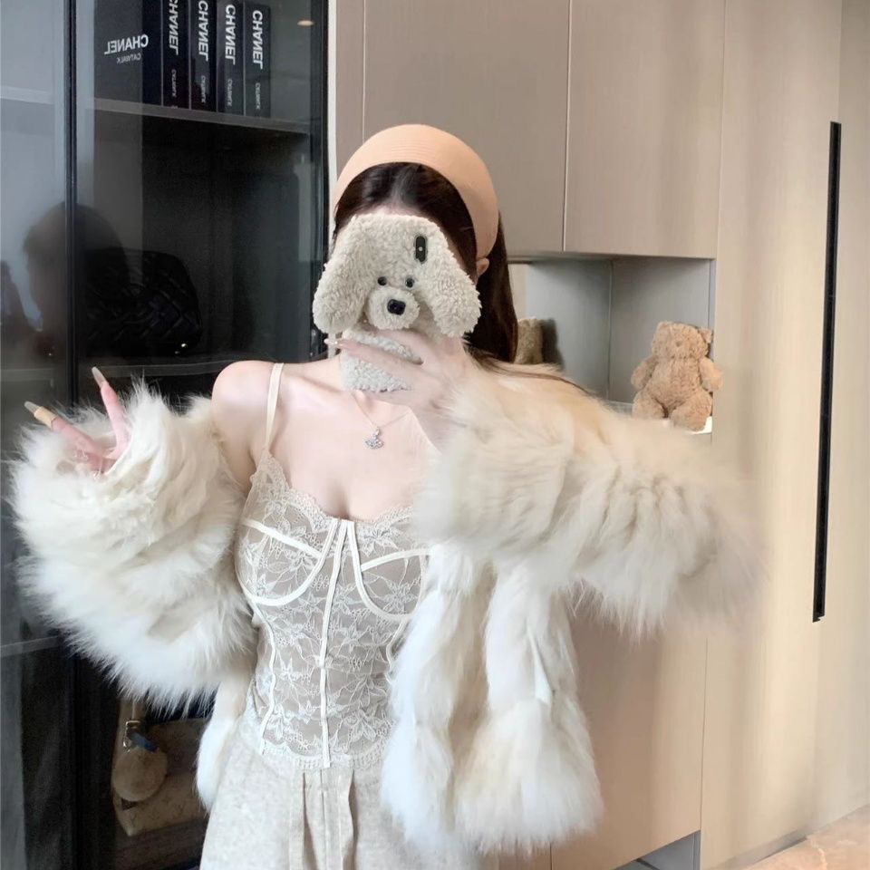 法式蕾丝吊带背心女带胸垫纯欲美背修身显瘦内搭外穿打底上衣