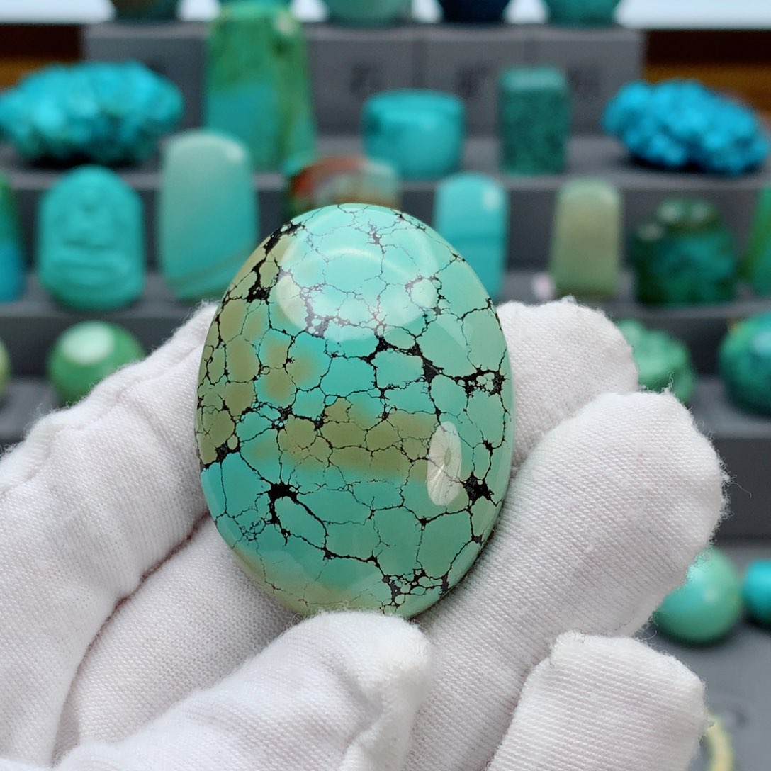 绿松石配饰未镶嵌星***