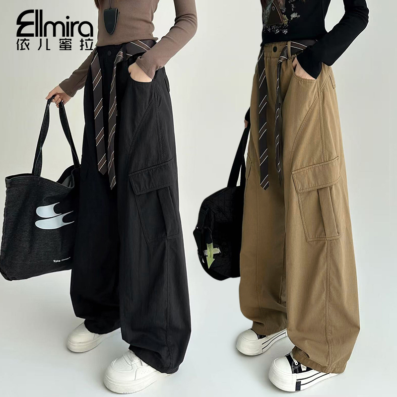 【二店】9539~9542女童工装裤秋季儿童长裤运动裤宽松洋气大童二店