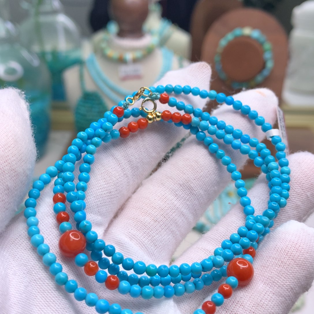 绿松石未镶嵌配饰