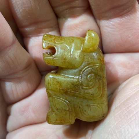 和田玉挂件未镶嵌