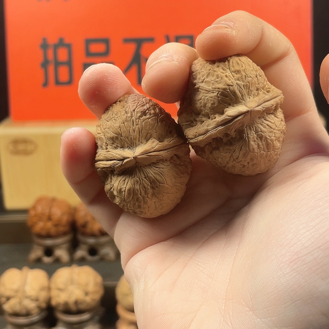 把件文玩核桃麒麟