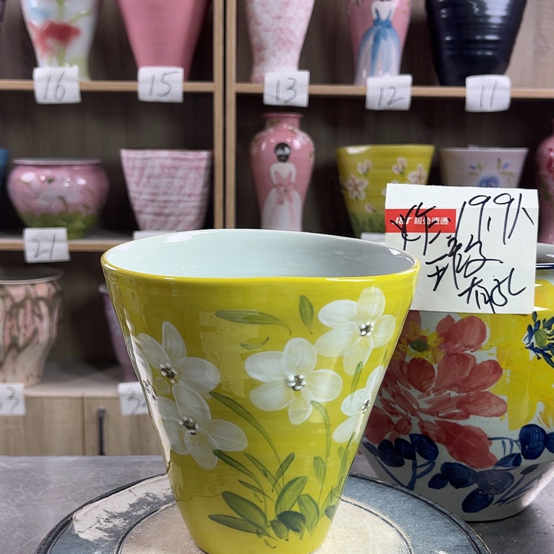 景德镇陶瓷花盆花盆