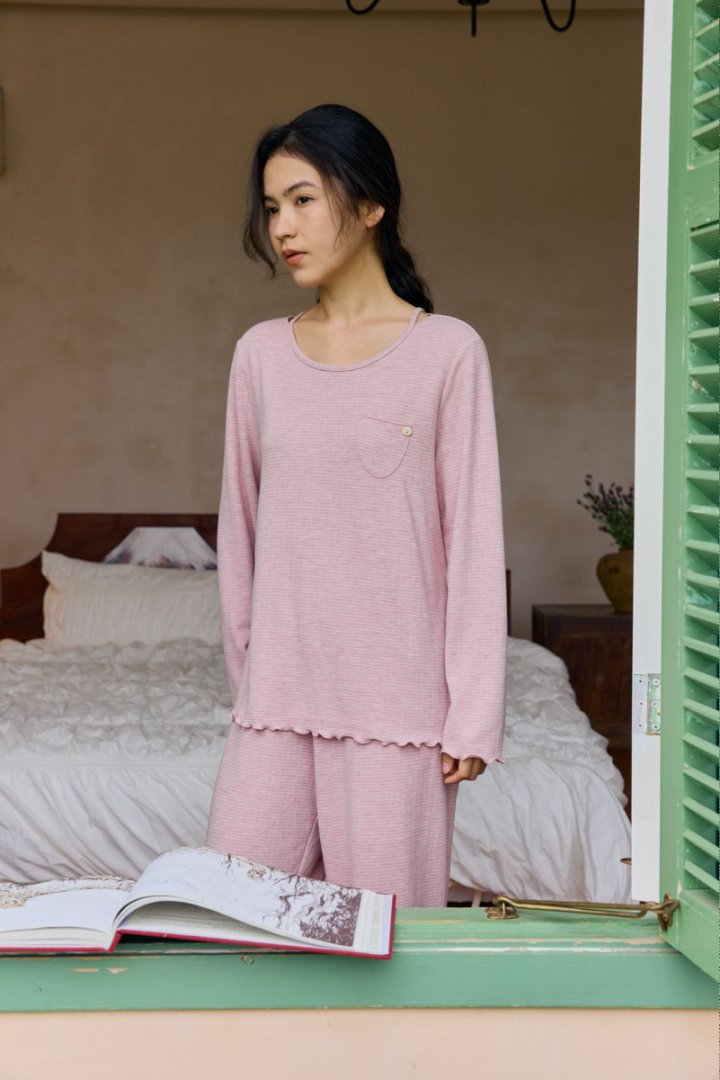 朵朵可可25年女士磨绒秋冬新款家居服252cz190