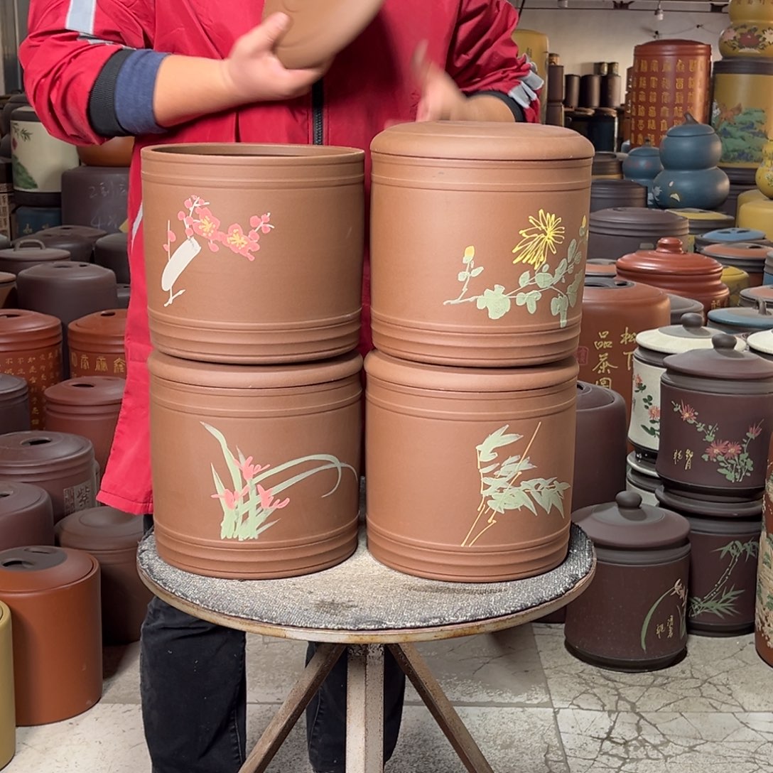 紫砂茶叶罐茶叶罐