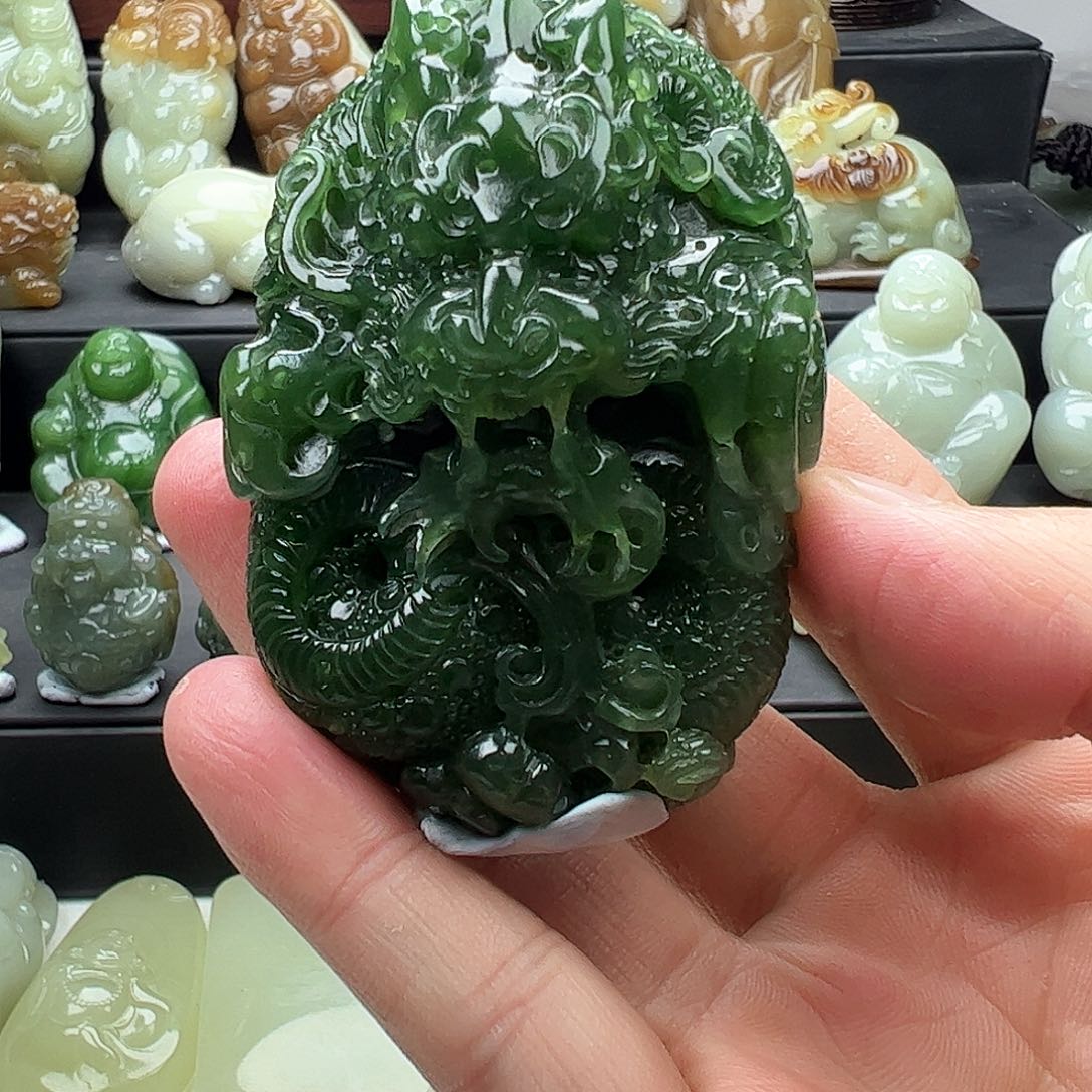 和田玉挂件未镶嵌