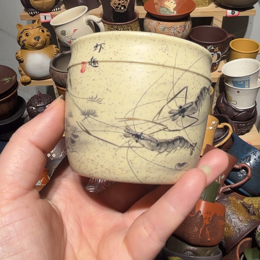 紫砂茶杯宜兴紫砂主人杯