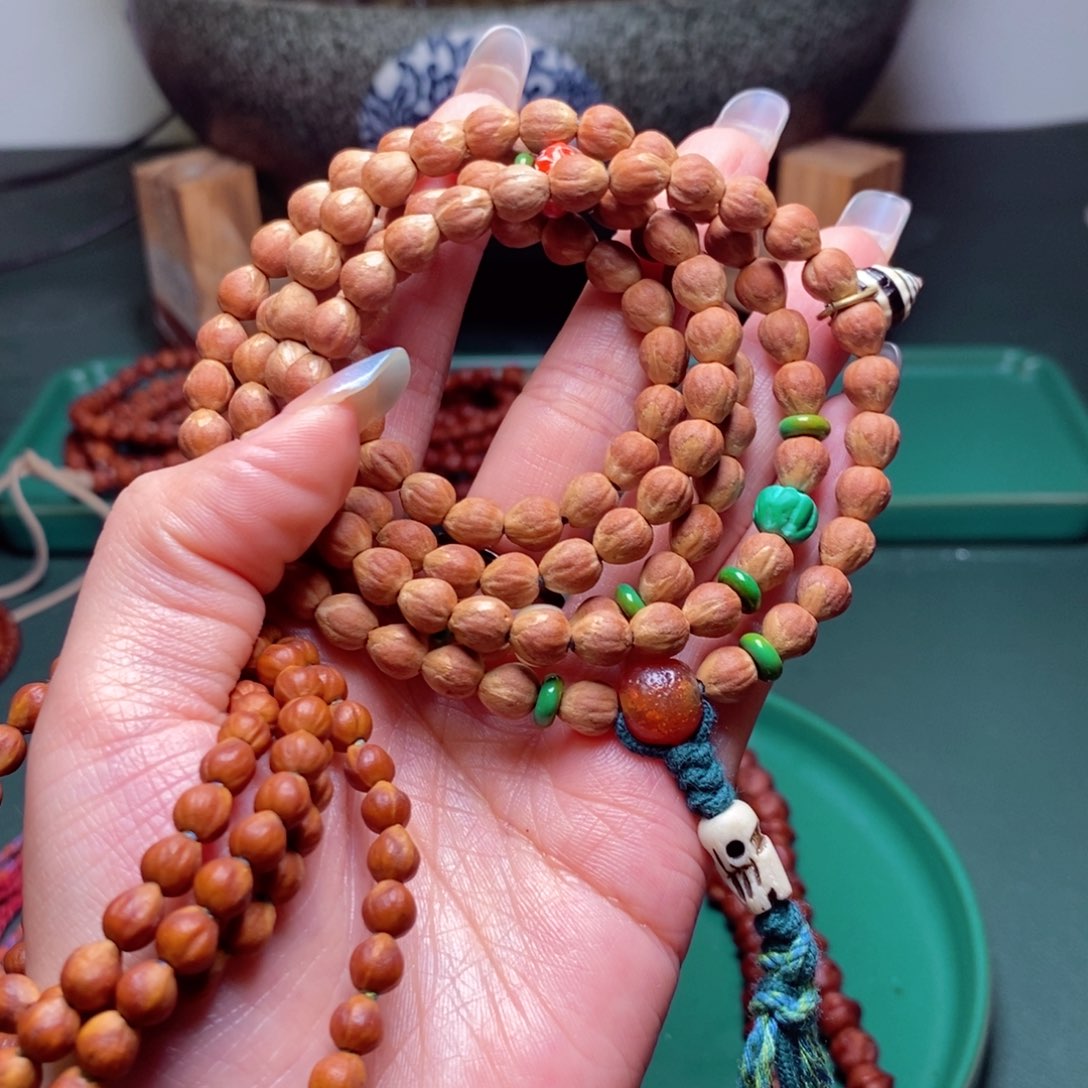 柏香籽/百香籽吊坠499水滴莲