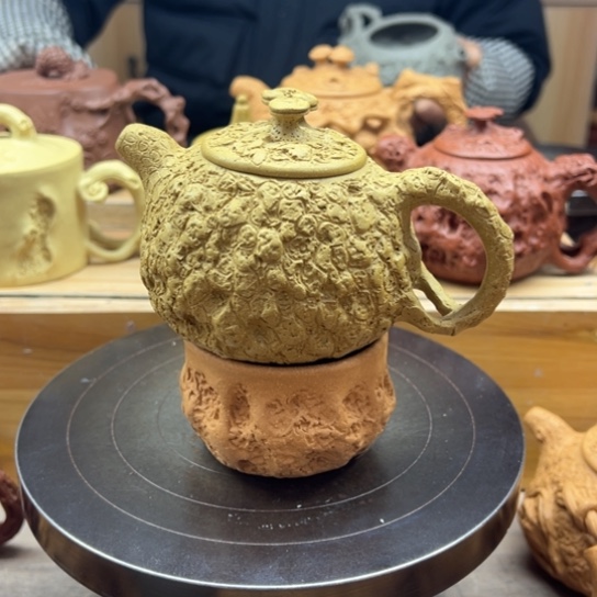 紫砂茶壶全手工制作