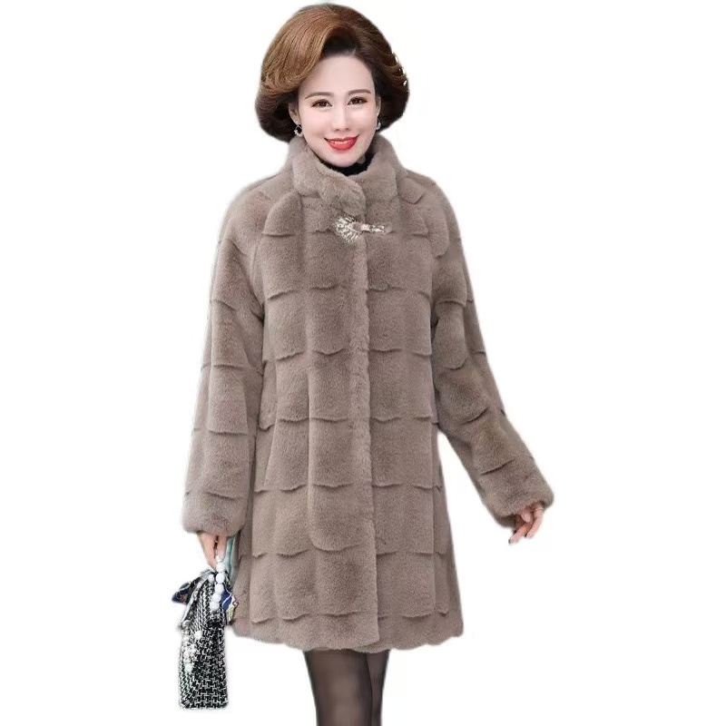 A68中长款宽松廓形气质风衣显瘦外套系带收腰皮大衣