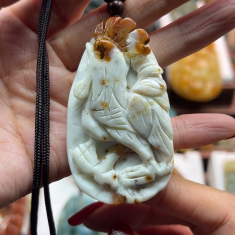 岫玉挂件未镶嵌挂件