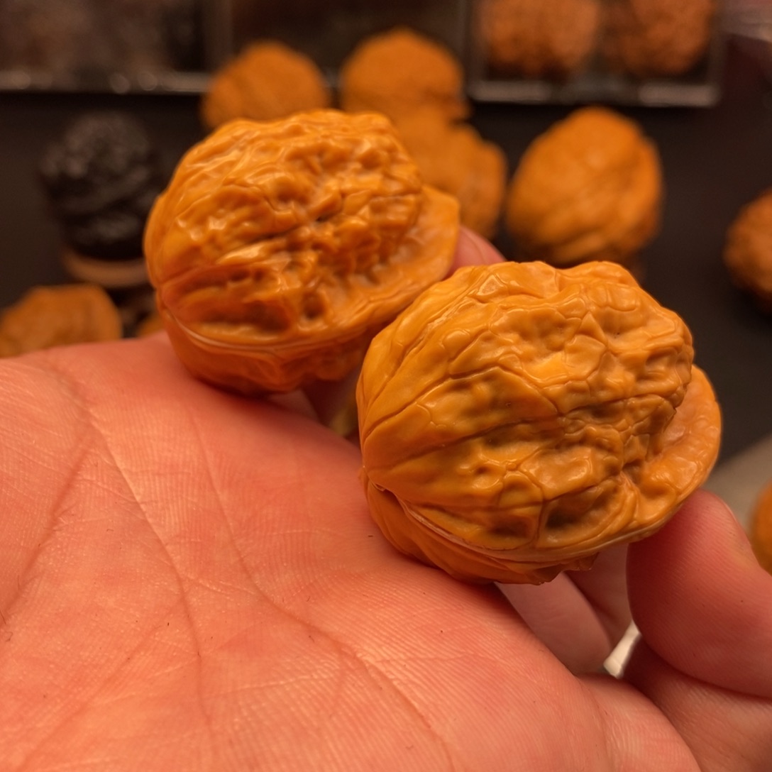 把件文玩核桃烈火