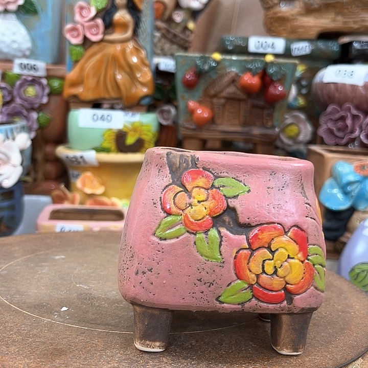 红陶粗陶多肉花盆