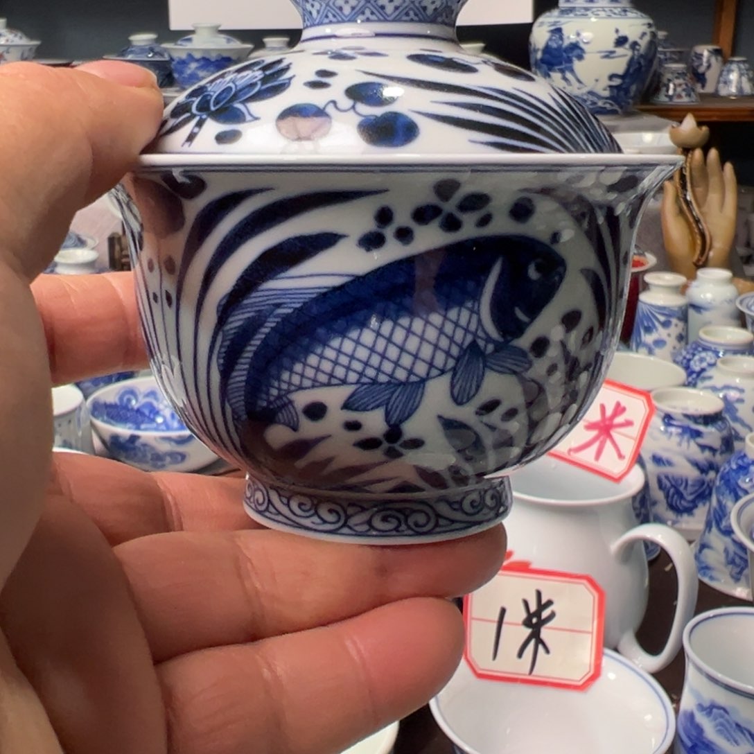 摆件p***m景德镇青花瓷器