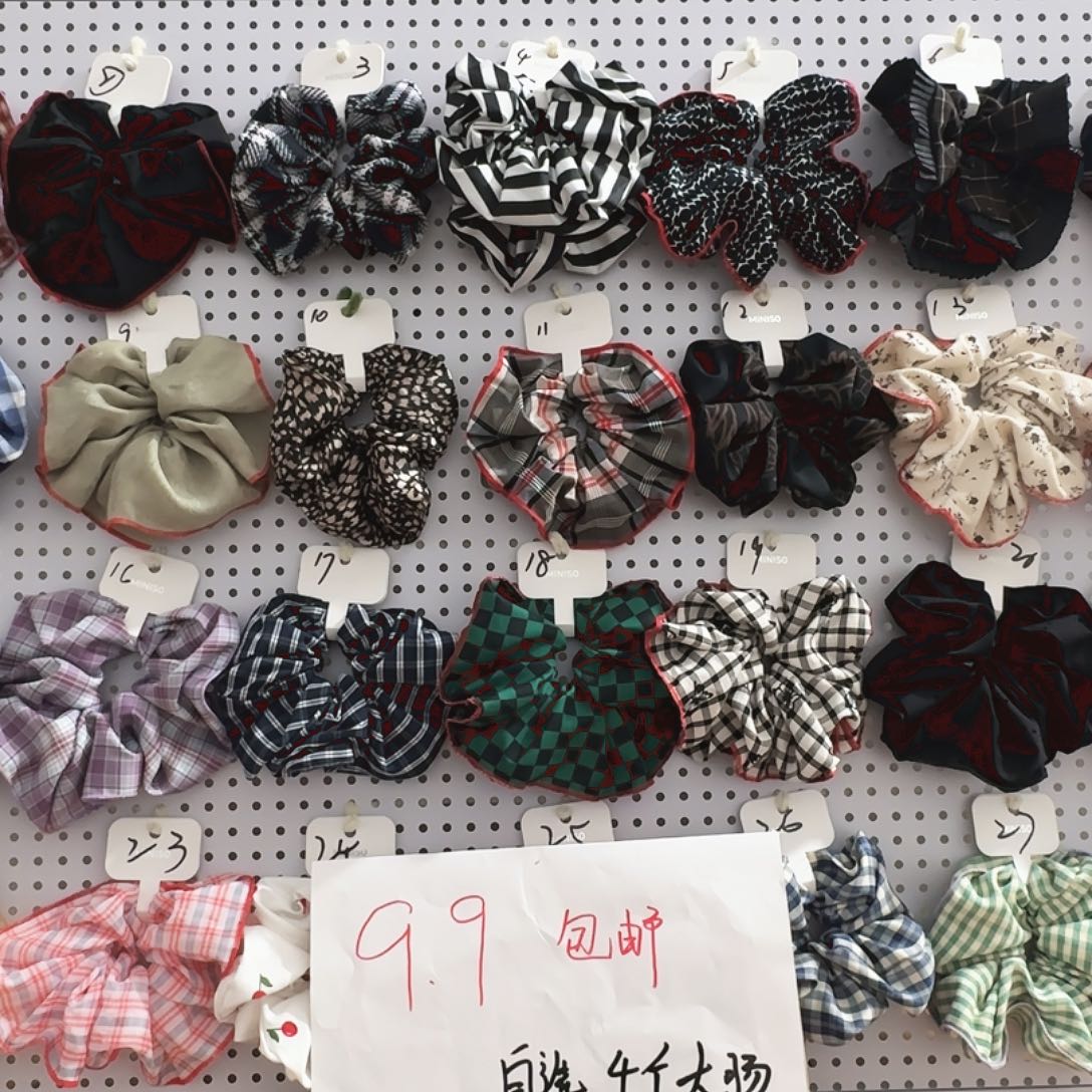 布艺非金属爆款爆款大肠圈！！！