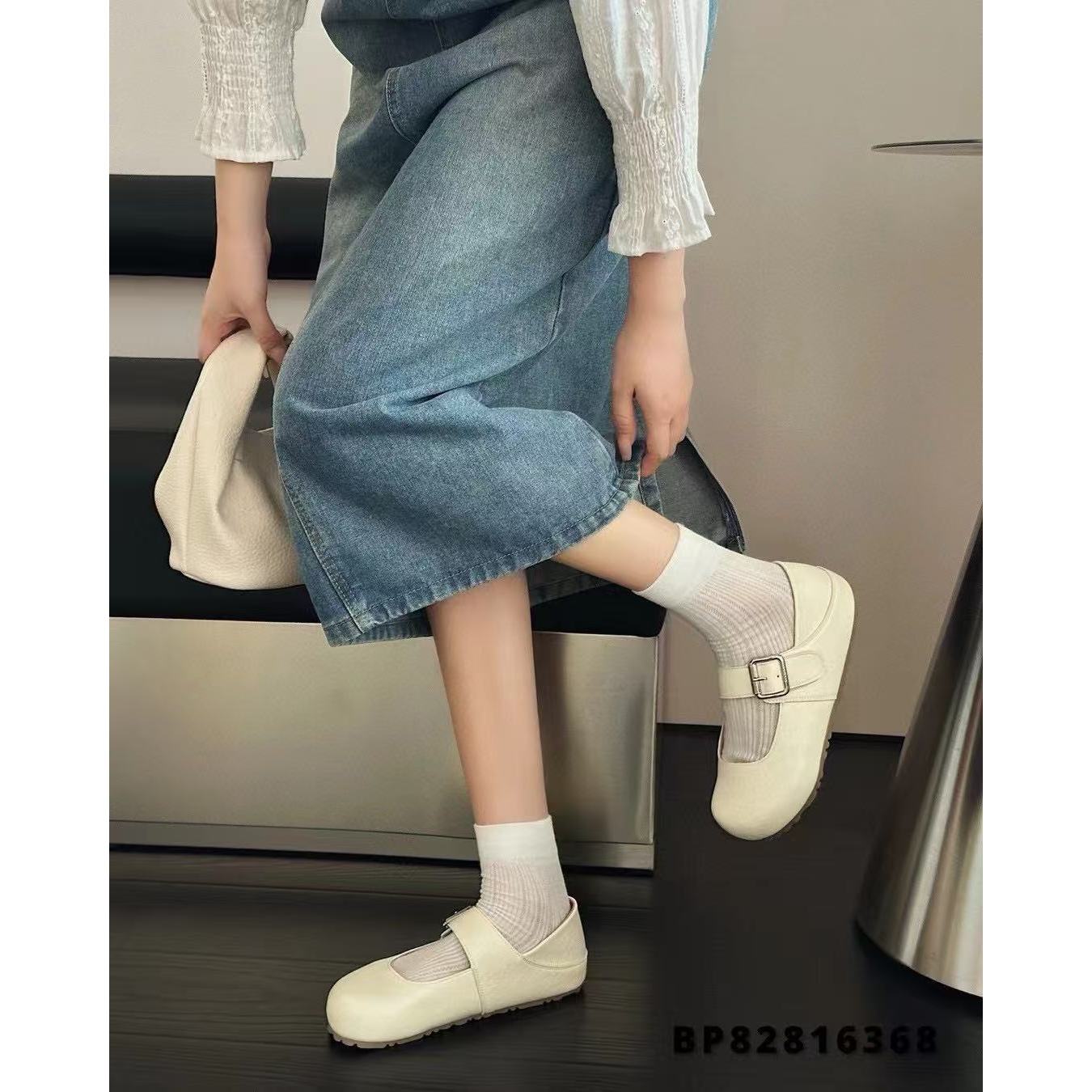 16368舒适百搭软底浅口单鞋