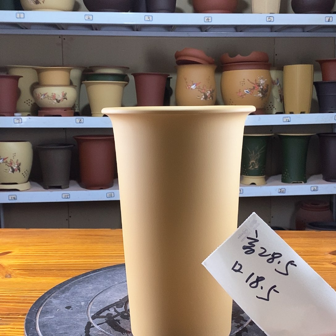 紫砂花盆紫砂兰花盆20