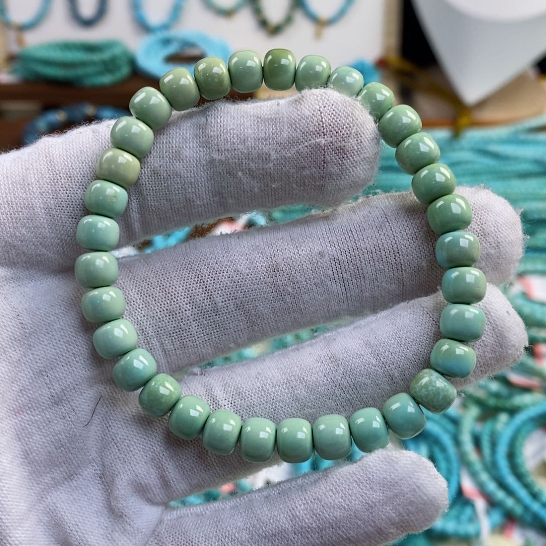 未镶嵌绿松石手串