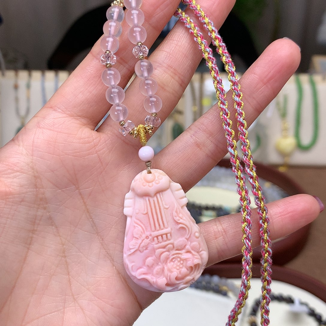 琥珀吊坠(不含链)未镶嵌