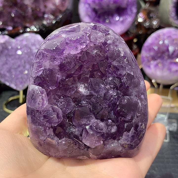 未镶嵌珠宝半成品紫晶