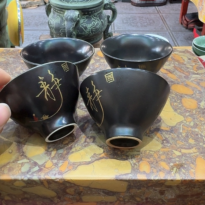 斗笠杯四个一组。。。。