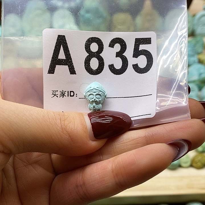 绿松石未镶嵌绿松石配饰定制