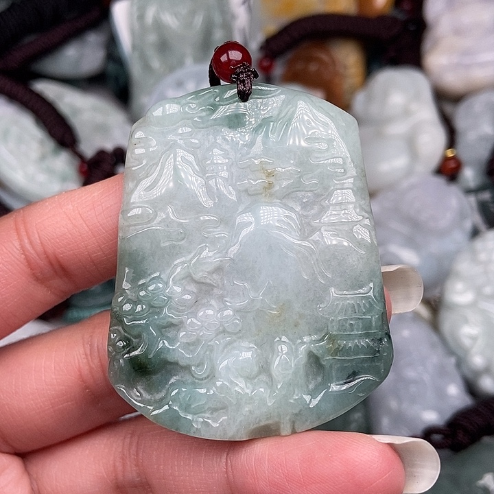 颈饰未镶嵌翡翠翡翠