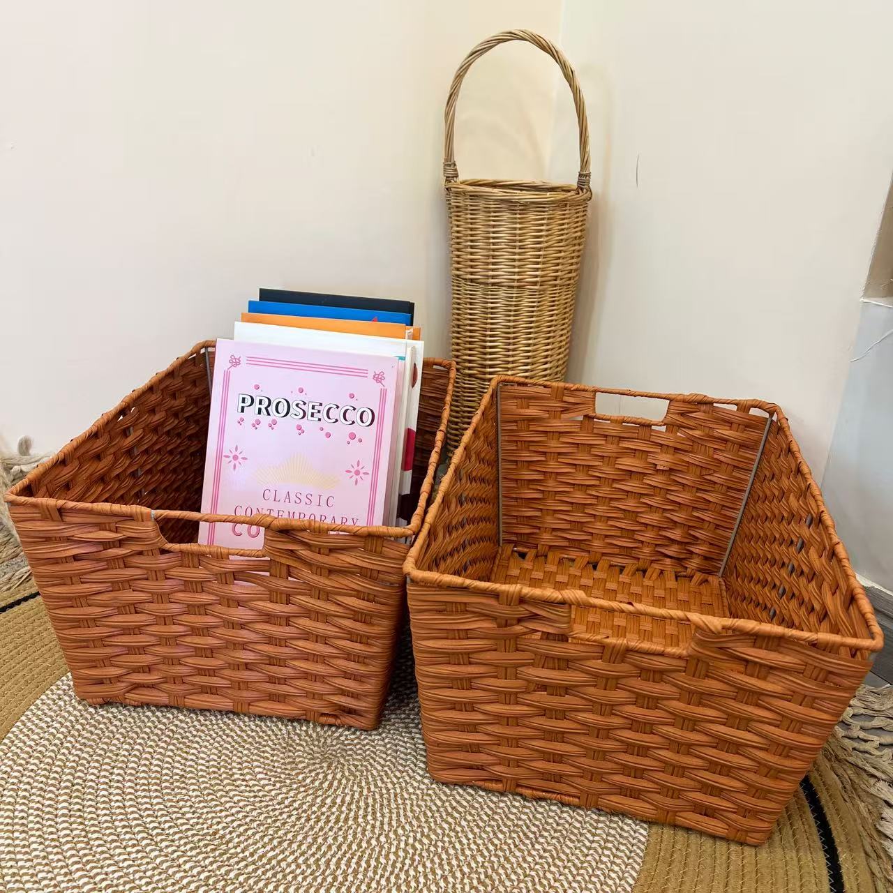 （超值两只）美式零食筐杂物筐