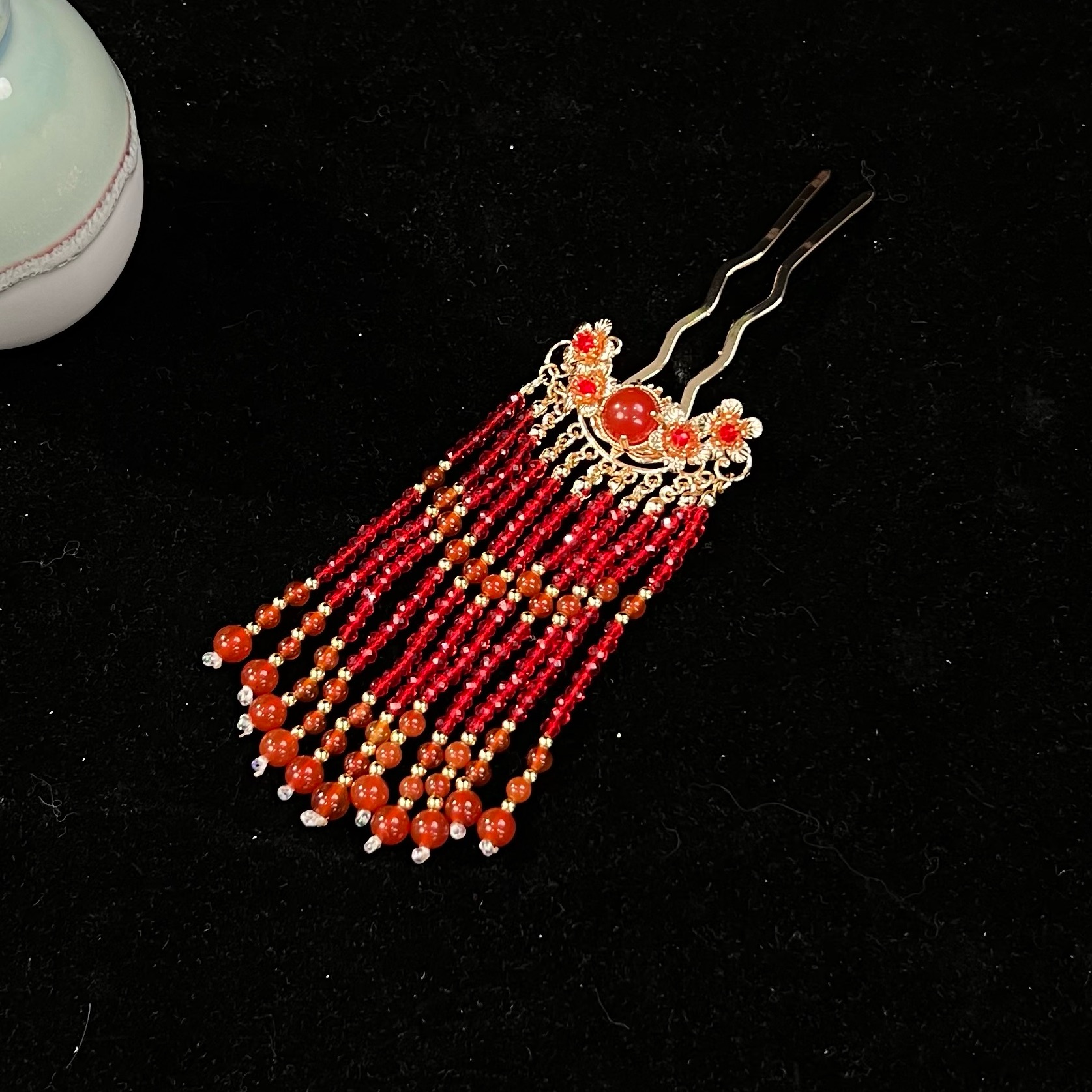 古悦倾城【沉醉小钗】古风汉服发饰