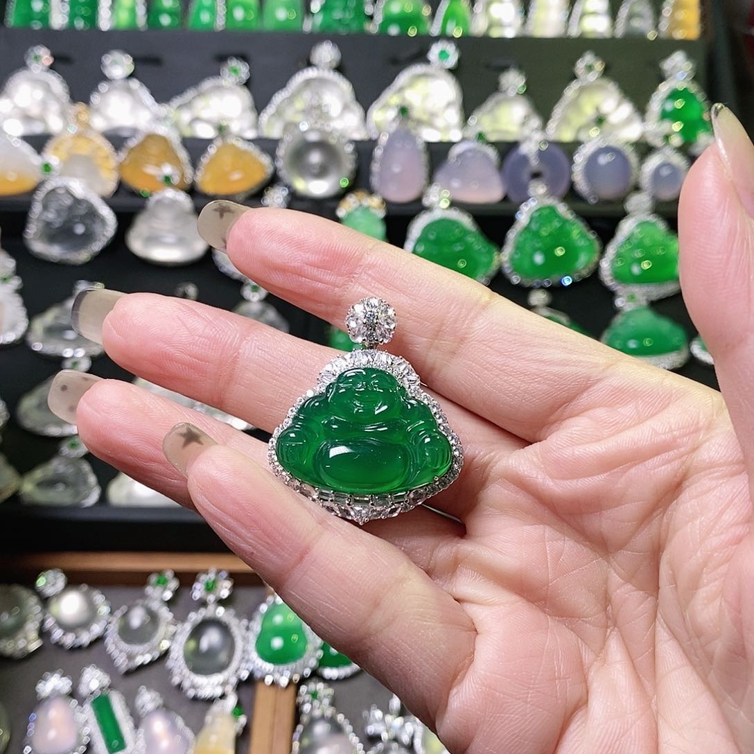 玛瑙/玉髓颈饰银S925镶嵌悠*