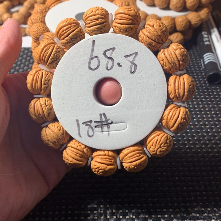 桃核手串18号链接，