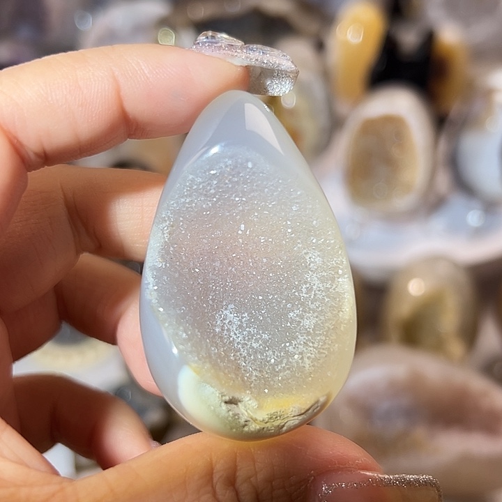 玛瑙/玉髓无未镶嵌龙蛋