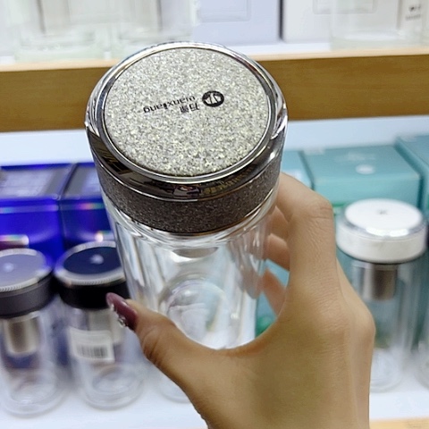 万象品牌玻璃看****仙Tv27，白钻，360毫升