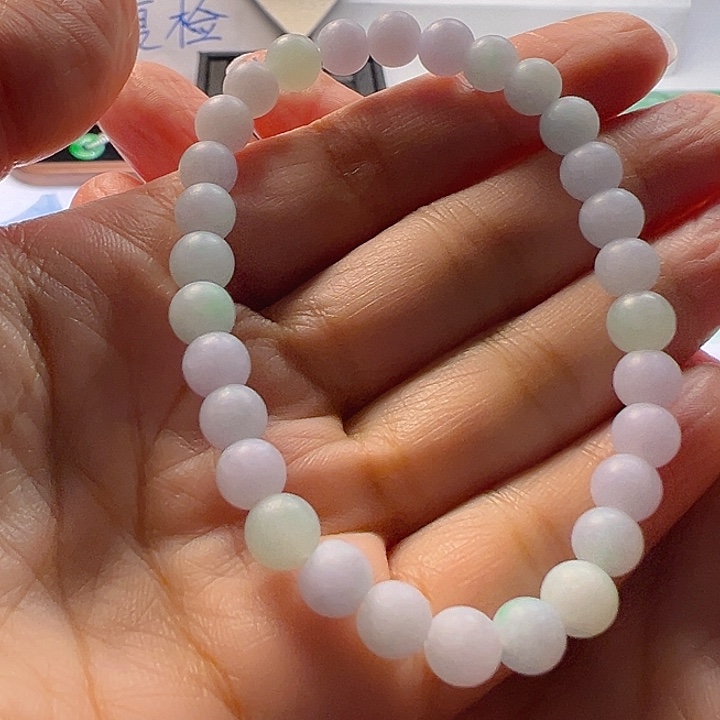 定制翡翠未镶嵌翡翠手串