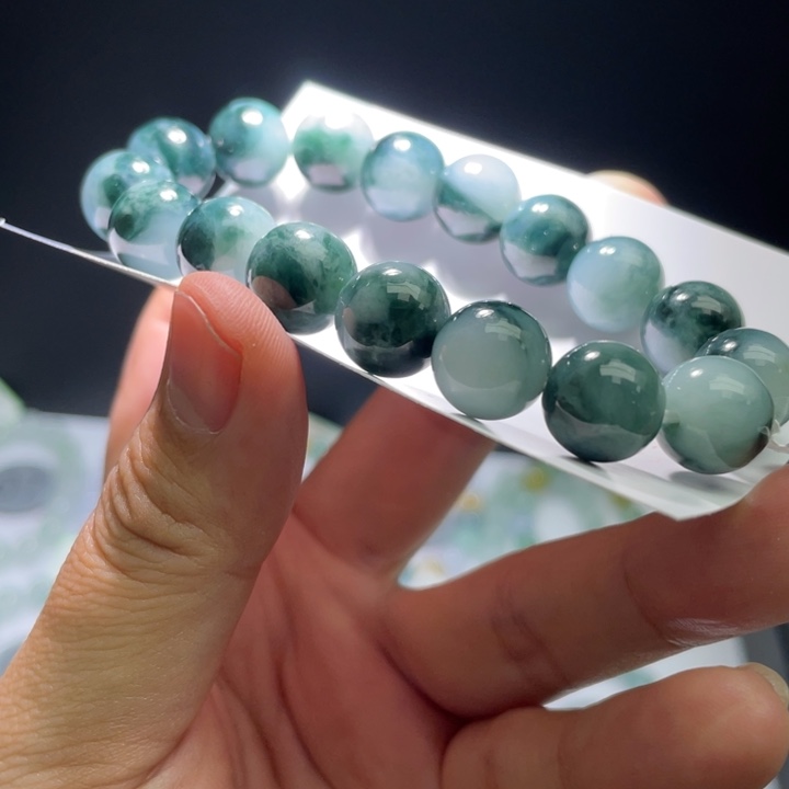 未镶嵌定制翡翠翡翠卡12