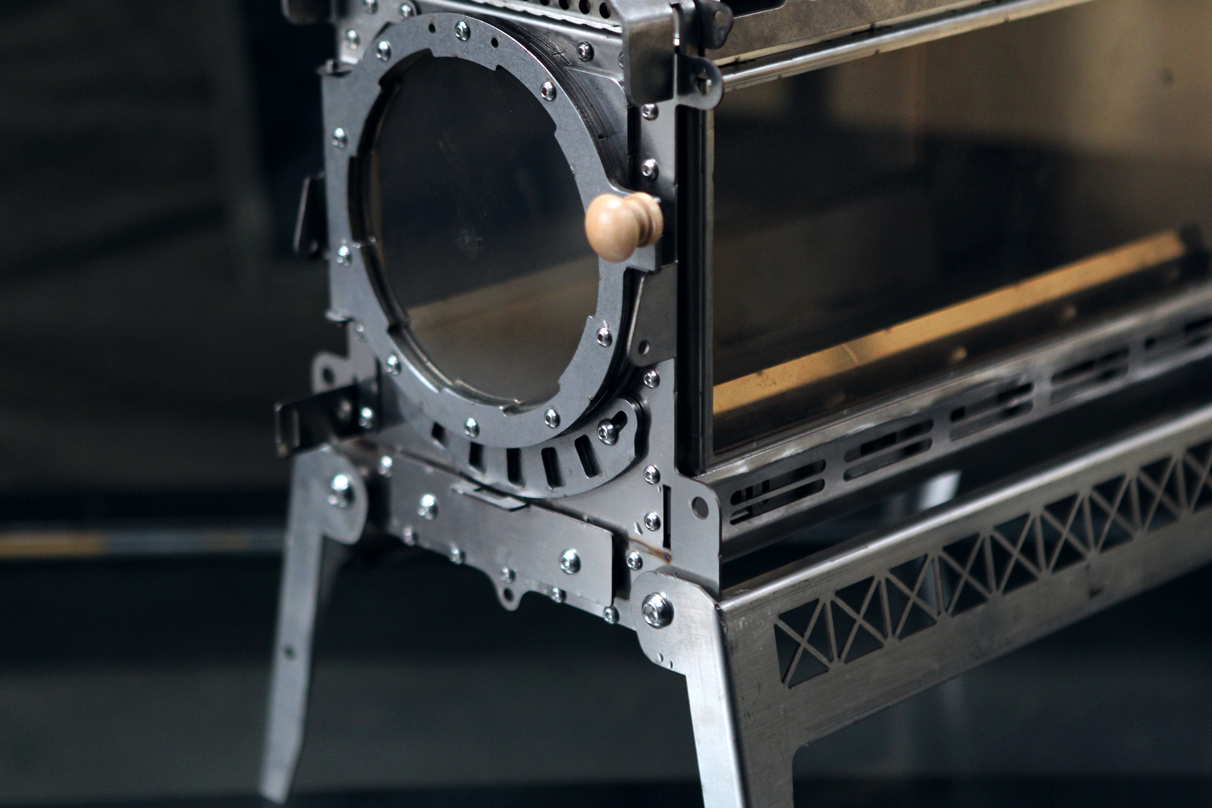 露营家用帐篷柴火炉9号上尉无打磨无标