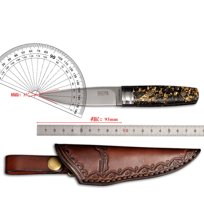 奥地利M390粉末钢多功能户外收藏刀