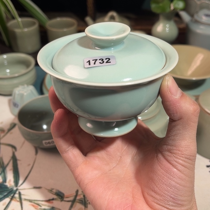 汝瓷1732 青鸾汝瓷汝州发货