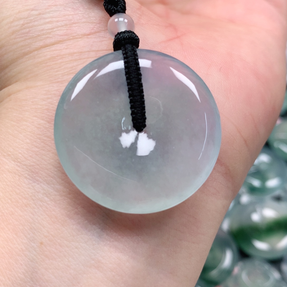 颈饰未镶嵌翡翠天然翡翠