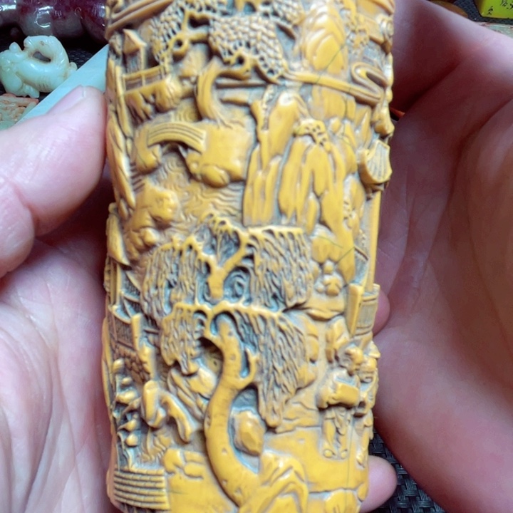 滴血莲花菩提把件