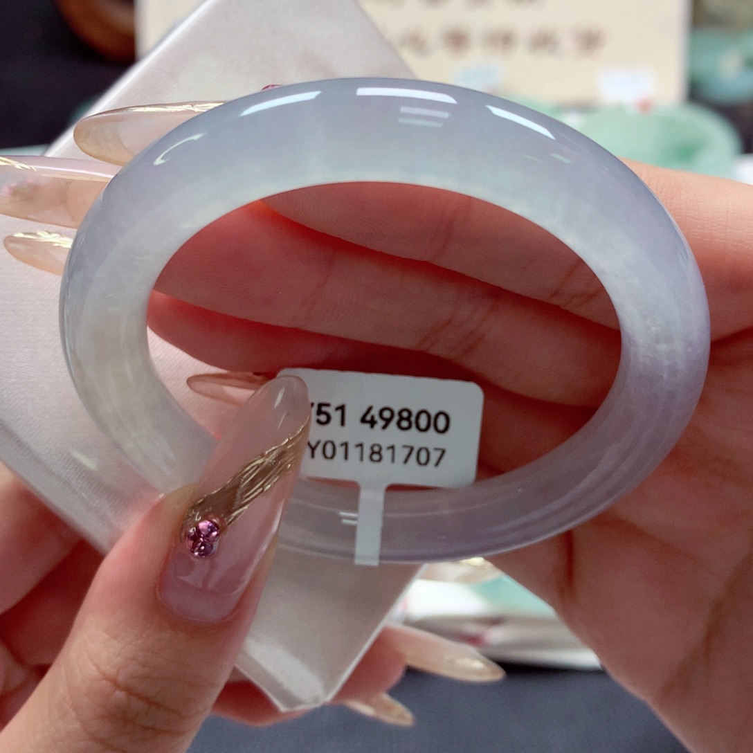 翡翠手镯（圆镯）未镶嵌22（5号）